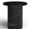 Black Stone Round Table