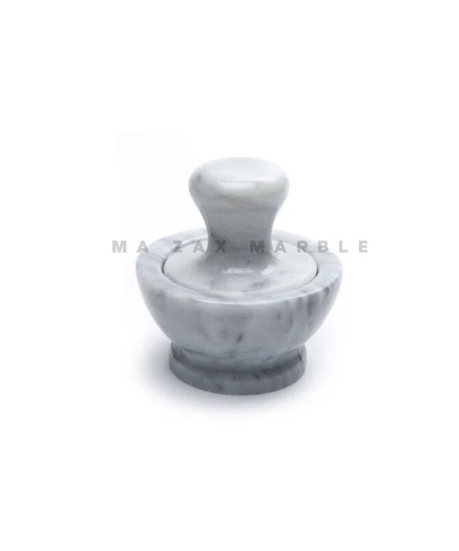 White Marble Imam dasta (Mortar & Pestle) - Image 3