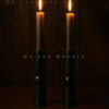 Modern Black Marble Candle Holder Set – Luxury Taper Candle Stand for Home Decor & Gifting and Resorts and hotels trends | M A ZAX MARBLE