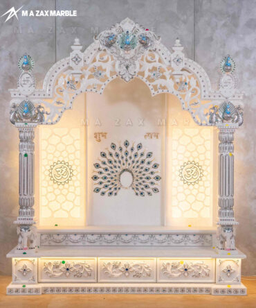 White Marble Mandir Home Temple India Best Price