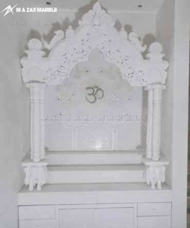 White Marble Temple | Modern Temple | Makrana Marble Pooja Temple