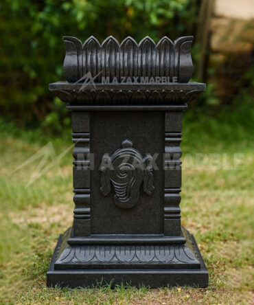 Premium Black Stone tulsi katte | Handcrafted Black Tulsi Vrindavan