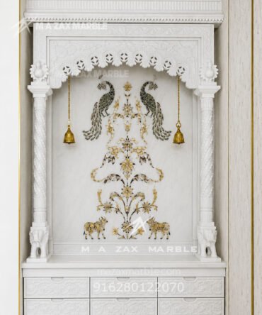 New Marble Mandir home temple 2026 with Inlay work